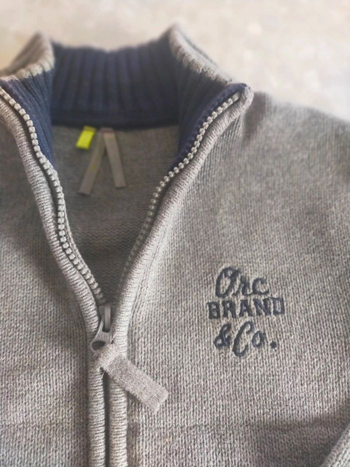 Veste en laine grise neuve  12 ans Orchestra - photo numéro 19