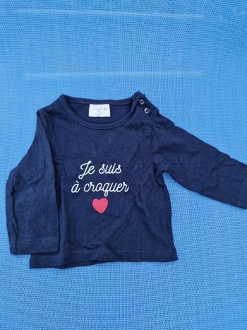 Tee shirt 1 mois
