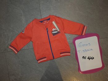 veste tissaia taille 6 mois neuf