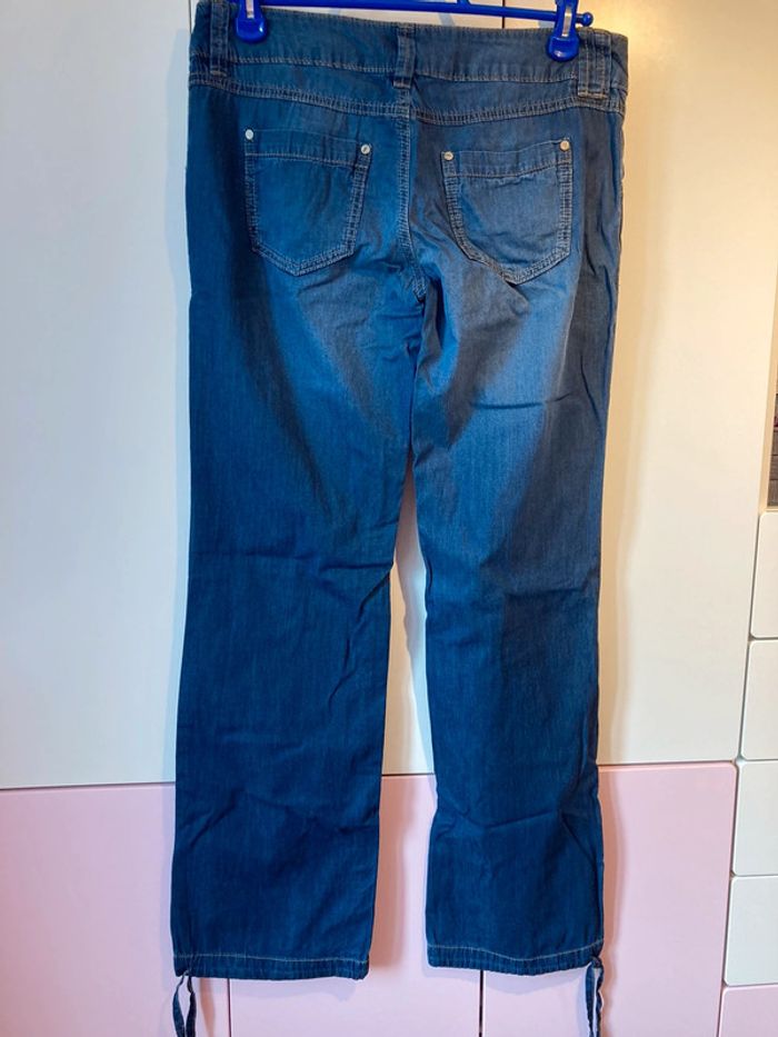 Pantalon léger style jean taille 38 - photo numéro 5
