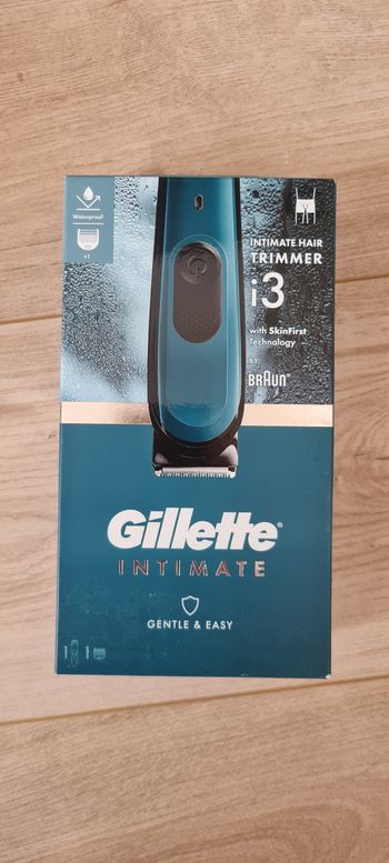 Tondeuse pour zone intime gillette