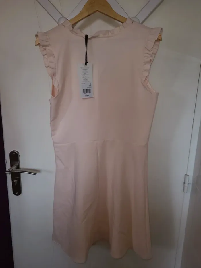 Sublime robe rose pâle naf naf - photo numéro 4