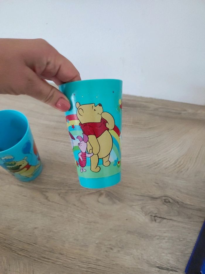 Lot 2 verres gobelets Disney - photo numéro 3