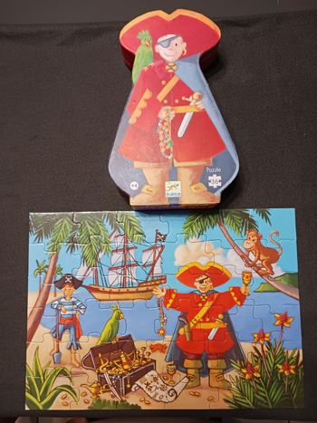 Puzzle Djeco Le pirate et son trésor