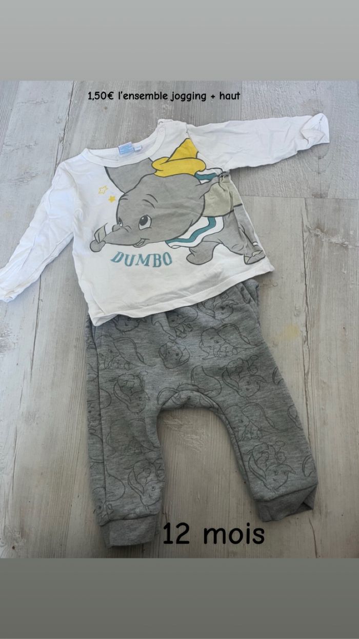 Ensemble jogging + haut manches longues