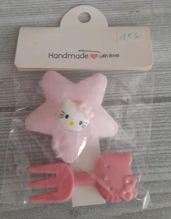 2 pinces hello kitty