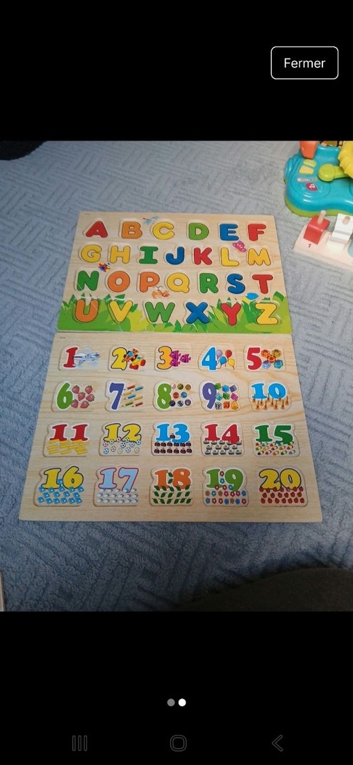 2 puzzle en bois