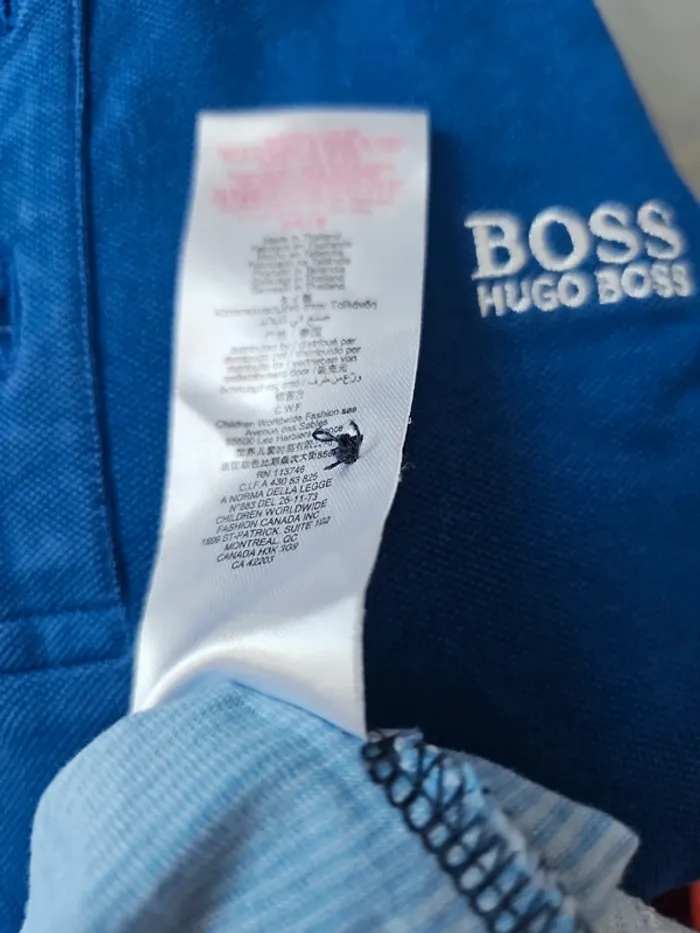 Lot polo boss authentiques - photo numéro 11