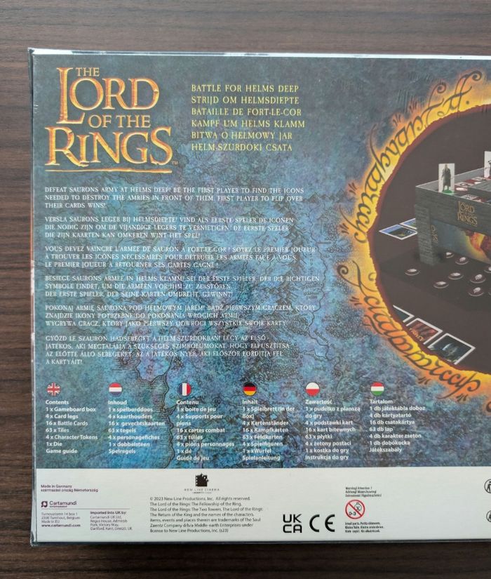 Lord Of The Rings jeu- Battle For Helms Deep *Sealed* - photo numéro 3