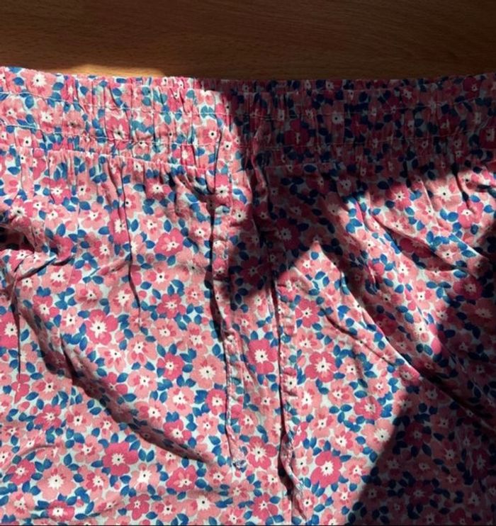 Pantalon fluide rose à fleurs – Taille S/M – Neuf sans étiquette – Jamais porté - photo numéro 2