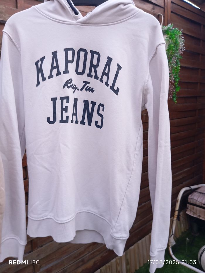 Pull à capuche