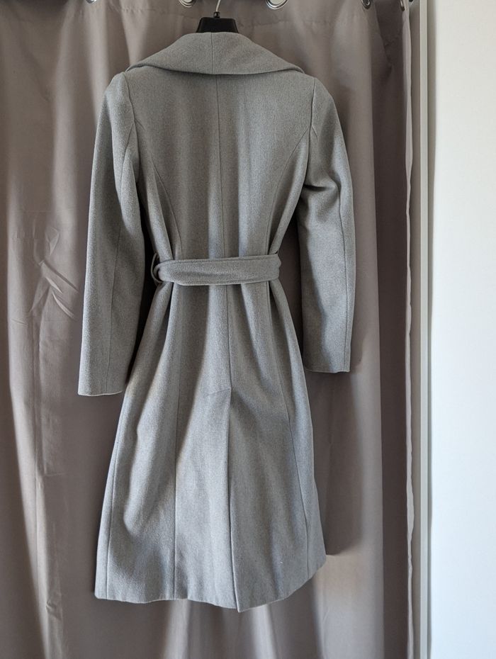 Manteau long gris - photo numéro 3