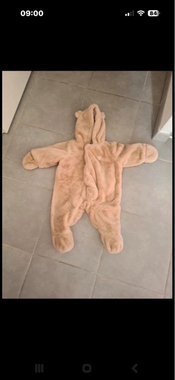 Combinaison chaude pour bébé sergent major