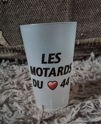 Verre en plastique 33cl (Les Motards du 44)