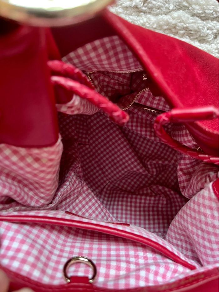 Sac Lancel rouge BB neuf - photo numéro 6