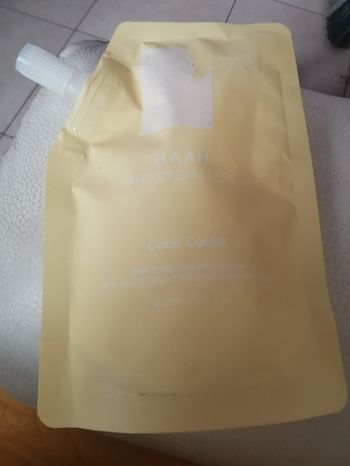 Recharge creme mains Haan noux de coco rafraîchissante
