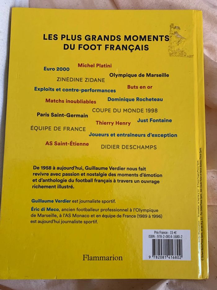 Livre émotions foot - photo numéro 2
