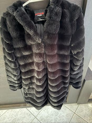 Manteau noir Jennyfer