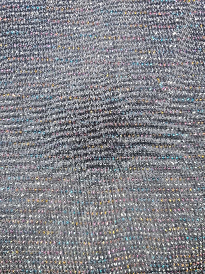 Robe noire à paillettes multicolores taille 12 ans - photo numéro 3