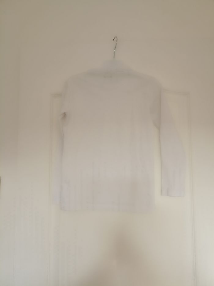 T shirt basique blanc - photo numéro 3