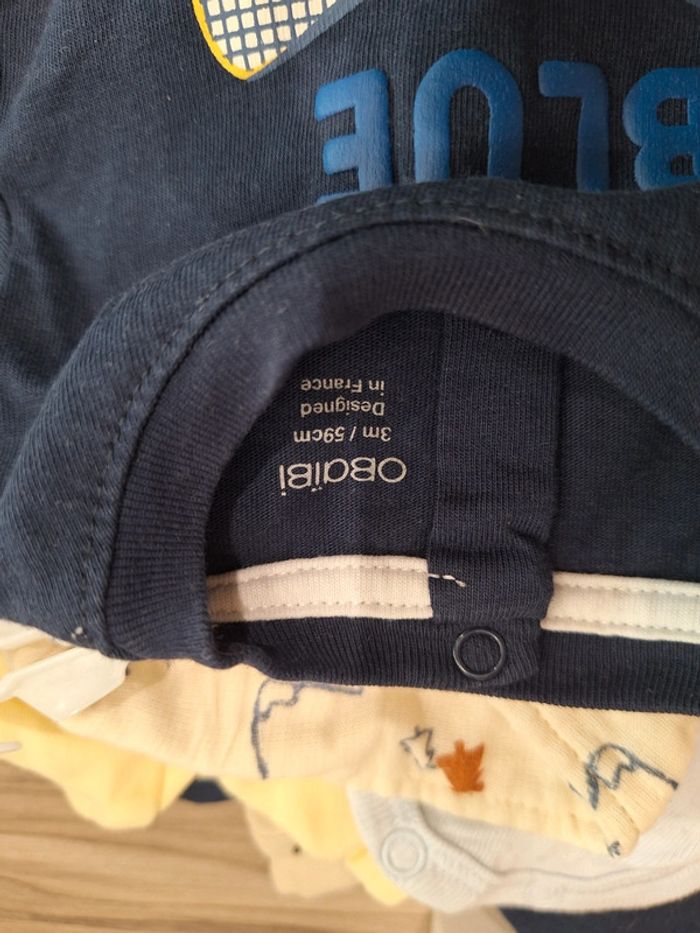 Maillot manches longues bébé garçon 3 mois - photo numéro 2