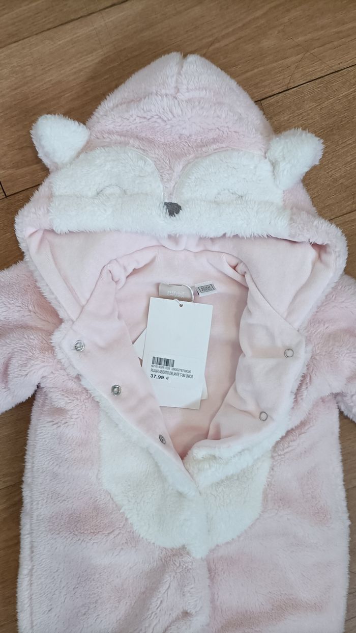 Grenouillère d'hiver pyjama bébé fille Chicco neuve - photo numéro 2
