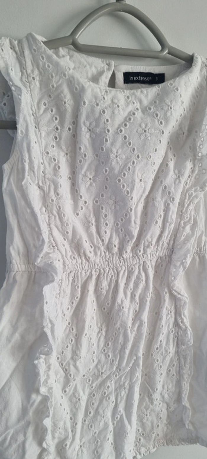 Robe blanche 3 ans - photo numéro 2