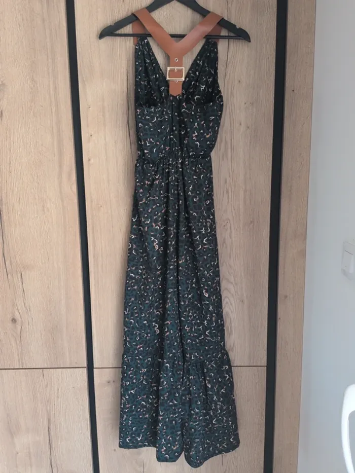 Robe longue imprimée Stand Privé taille L - photo numéro 3