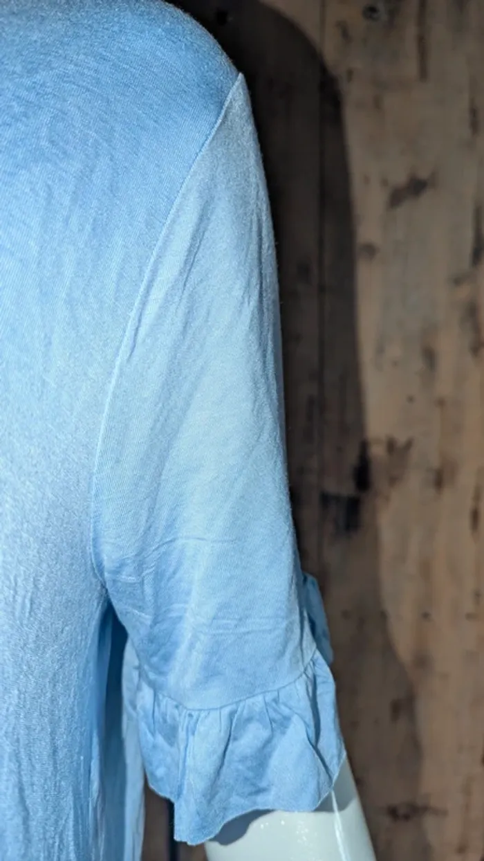 t-shirt à volants Greige XL - photo numéro 7