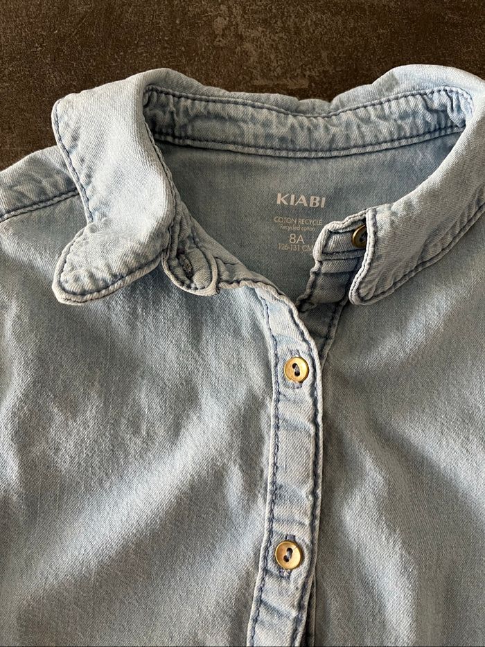 Chemise en jean neuve 8 ans  Remise activée sur les lots dans mon dressing🤩 - photo numéro 2