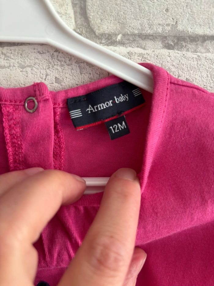 Tee shirt armor  baby taille 12 mois - photo numéro 3