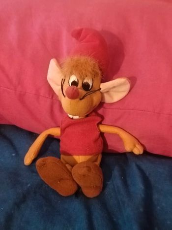 Peluche Disney souris cendrillon Jack