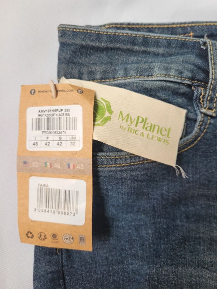 NEUF - Pantacourt Femme Slim Fit  Faika Rica Lewis Taille F 42 / US 32 - photo numéro 2