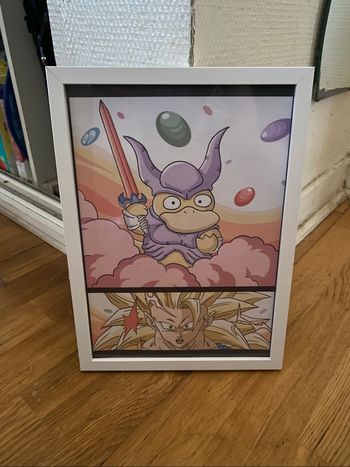 Cadre dragon ball pokemon