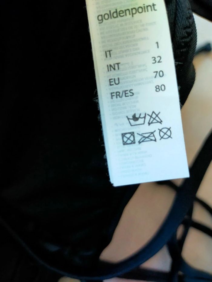 Haut de bikini femme – Taille 80 : équiv. bonnet B/C – Goldenpoint – Neuf avec étiquette - photo numéro 5