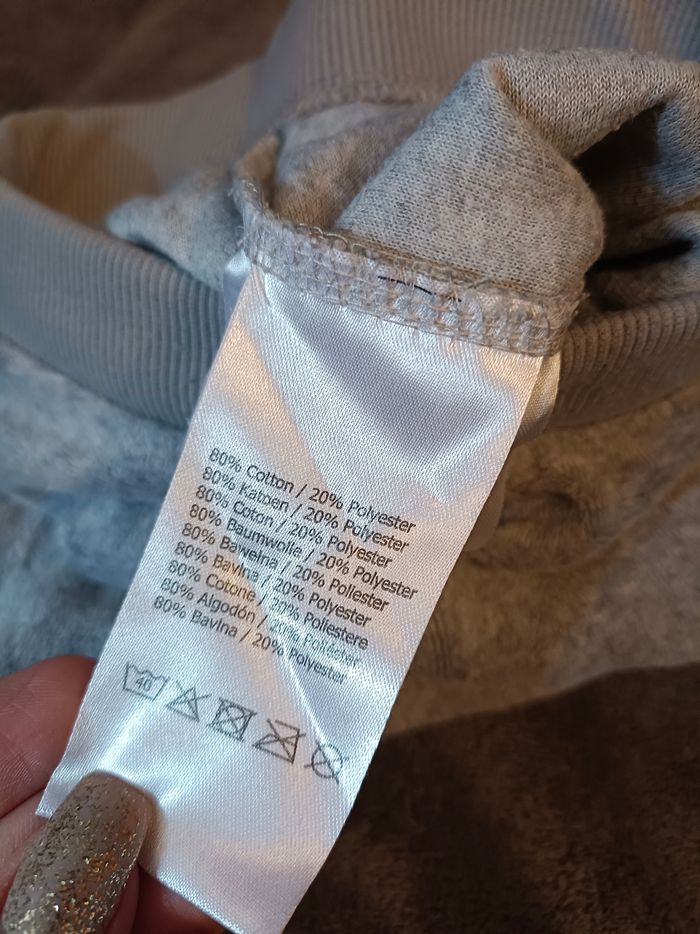 Pantalon en velours gris - photo numéro 4