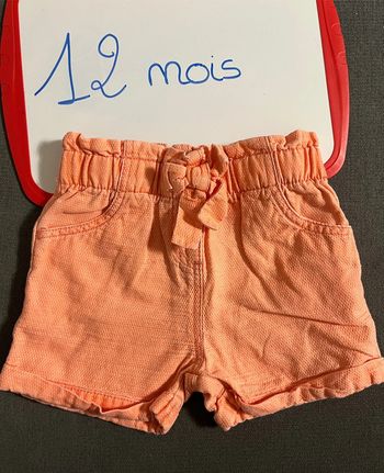 Short corail 12 mois