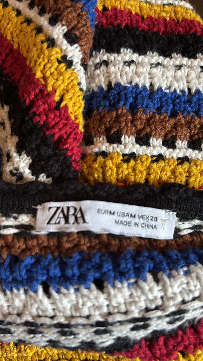 Robe crochet Zara T38 - photo numéro 3