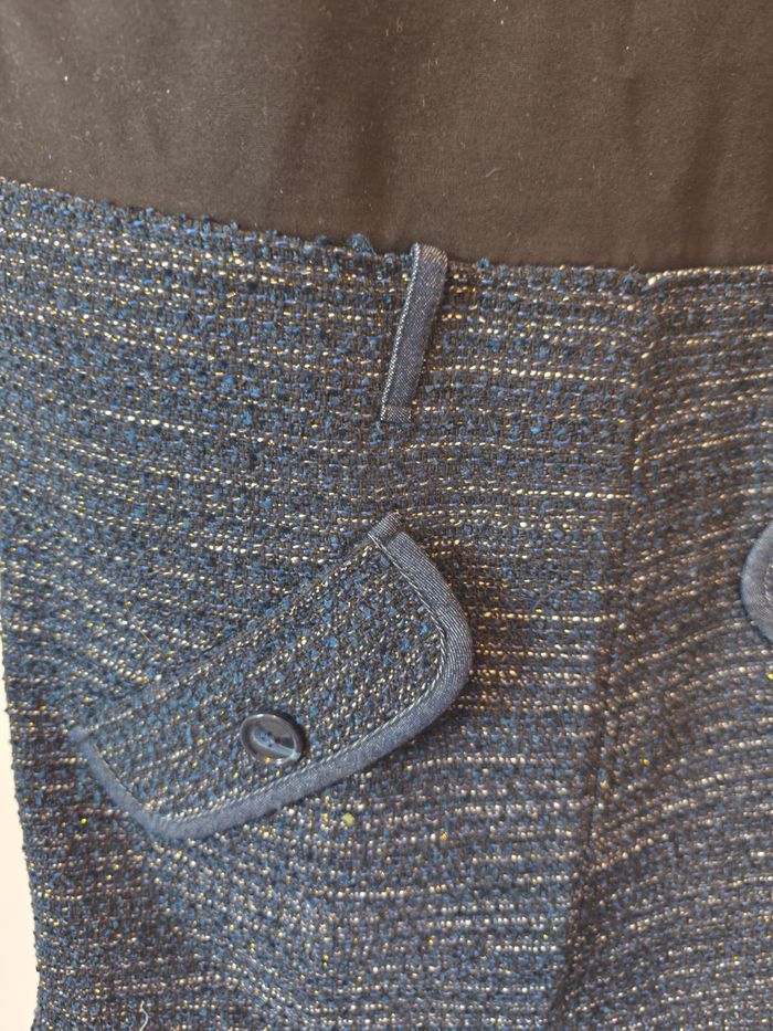 ROBE CAPTAIN TORTUE NOIRE ET BLEU FONCE - photo numéro 2