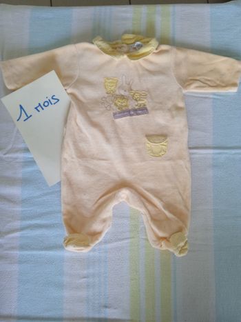 Pyjama grenouillère mixte