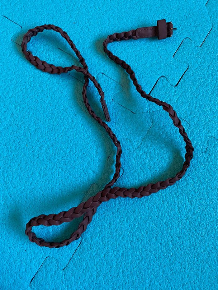 Ceinture tressée