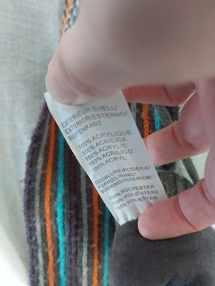 Ensemble écharpe + moufles - photo numéro 5