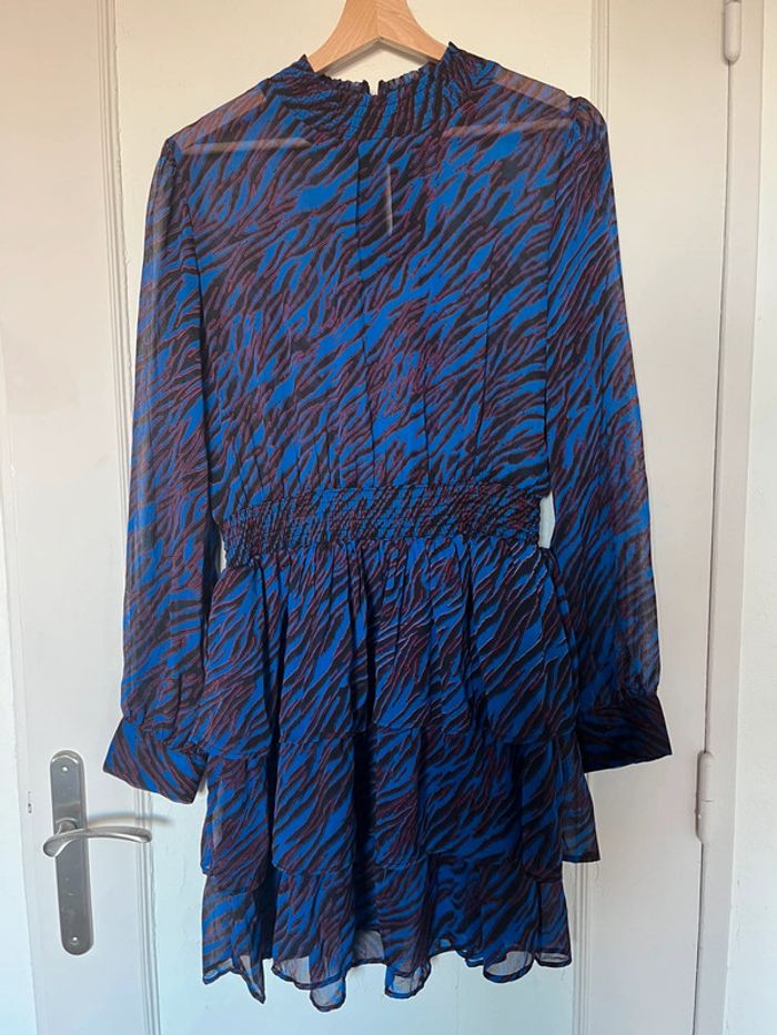 Jolie robe pimkie taille 30 à volant haut transparent très bon état - photo numéro 3