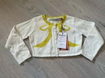 Gilet court boléro 92 cm 3 ans Steps Neuf