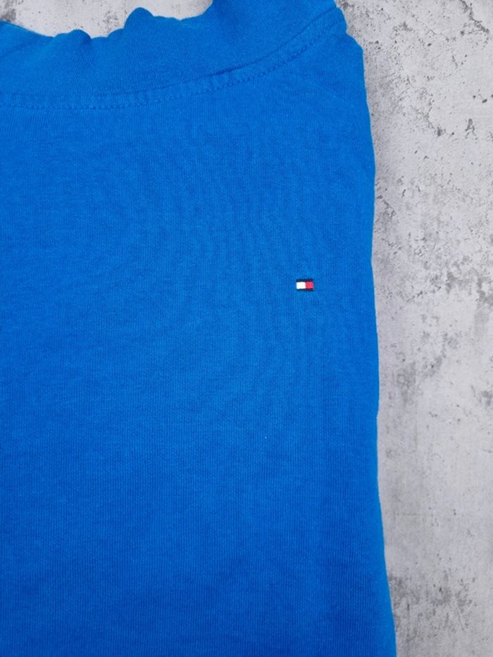 Crop-top Tommy Hilfiger bleu – Taille L Femme (mesures en photos) - photo numéro 7