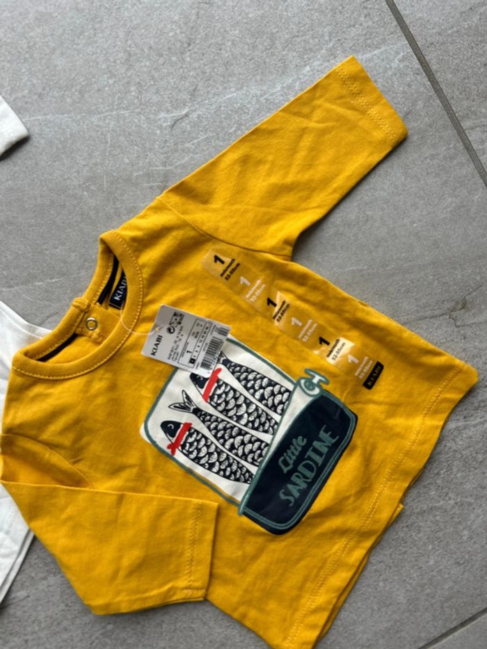 Lot 2 haut garçon 1 mois - photo numéro 2