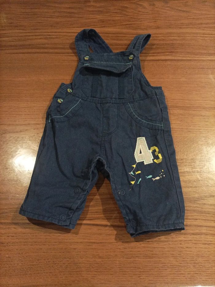 Lot de 4 pantalons et 7 salopette bébé garçon 1 mois - photo numéro 14