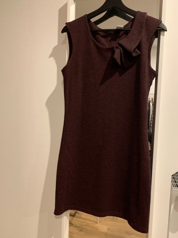 Robe bordeaux Vila
