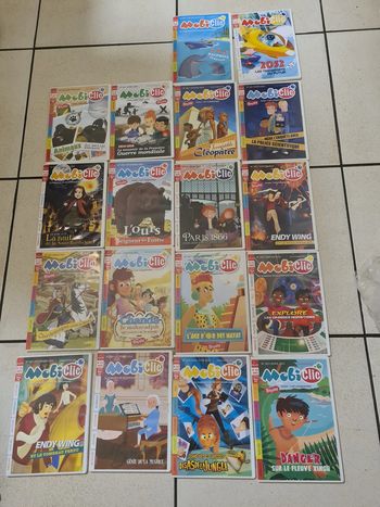 Lot de 18 mobiclic cd PC mac