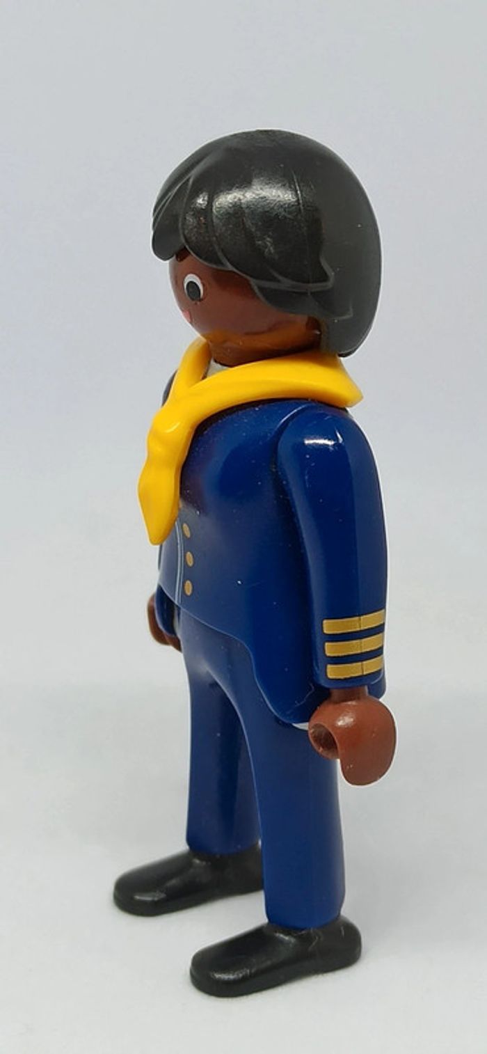 Femme habits bleus hôtesse de l'air playmobil - photo numéro 4